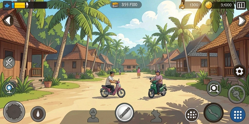 666f - Berbagai karakter unik untuk dipilih dan dimainkan.