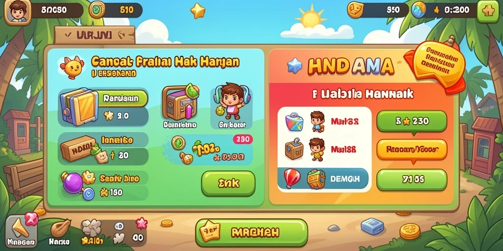 92glory - Screenshot menunjukkan kompisi seru di arena.