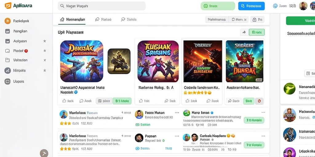 kastoto - Menu permainan yang beragam dan mudah dipilih.
