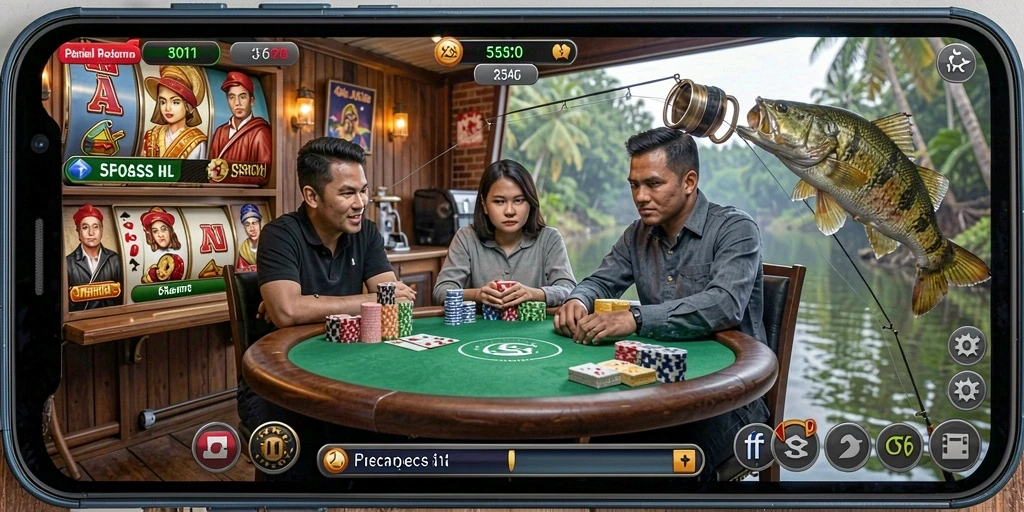 rvip5 - Karakter-karakter unik yang bisa dipilih pemain.