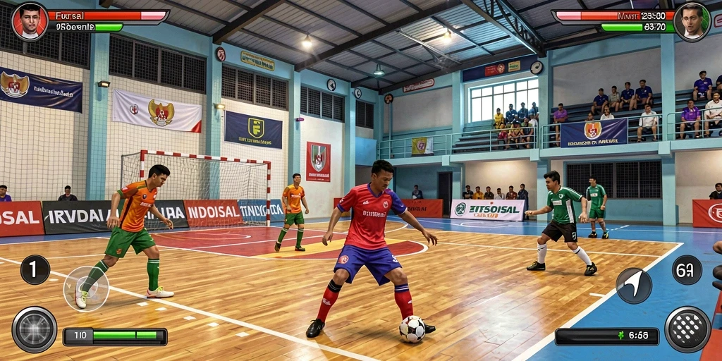 x78 - Karakter utama siap bertarung melawan musuh yang menantang.